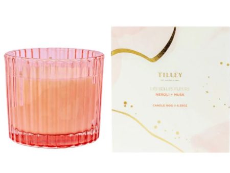 Tilley Les Belles Fleurs Scented Soy Candle 180g Cheap