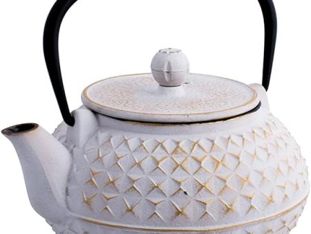 Avanti Empress Teapot 900ml - White Gold Fashion