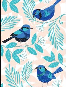 Allgifts Australia Tea Towel - Blue Wren Online