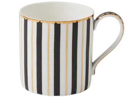 Mawell & Williams Teas & C s - Regency Straight Mug 380ml - Black on Sale