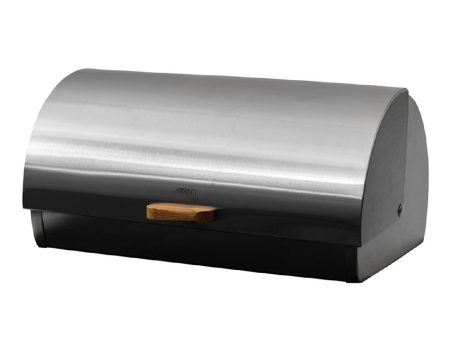 Avanti Roll Top Stainless Steel Bread Bin For Discount