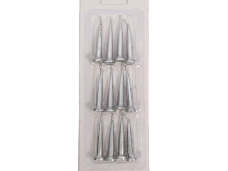 Cake & Candle Bullet Candles - Silver Online Hot Sale