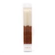 Cake & Candle Gliiter Dipped Candles - Rose Gold For Cheap