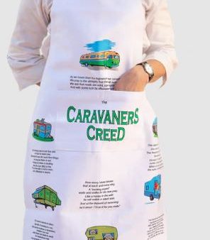 Allgifts Australia Apron (heavy Drill) - Caravaners Creed on Sale