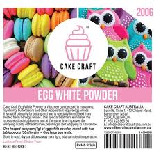 Cake Craft Egg White Powder 200g Sale