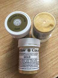 Sugarflair Gold Edible Chocolate Paint 35g Online