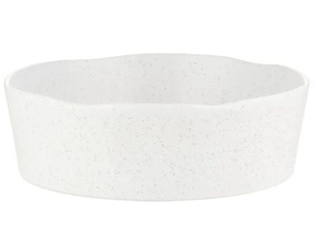 Maxwell & Williams Onni - Serving Bowl 25x8cm Speckle White Hot on Sale