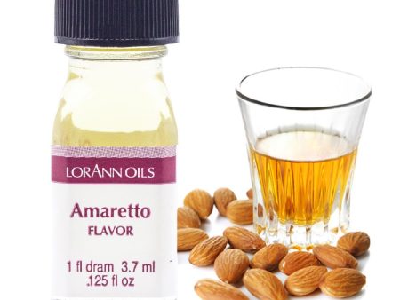 Lorann Oils Amaretto Flavour 1 Dram 3.7ml Online Sale