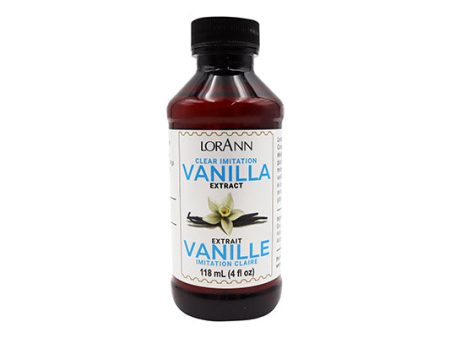 Lorann Clear Imitation Vanilla - Double Strength Hot on Sale