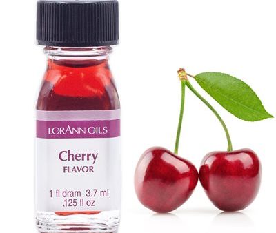 Lorann Oils Cherry Flavour 1 Dram 3.7ml Online now