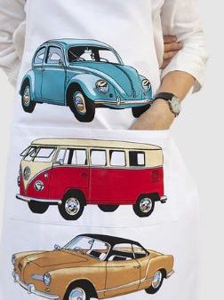 Allgifts Australia Apron (heavy Drill) - Classic Cars Vw on Sale