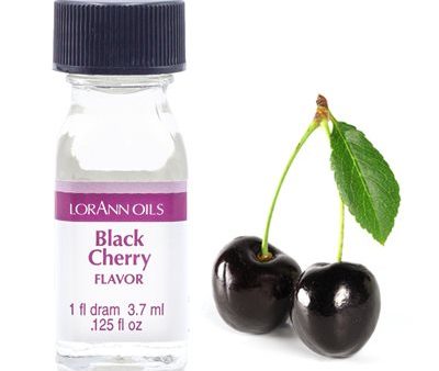 Lorann Oils Black Cherry Flavour 1 Dram 3.7ml Online Sale