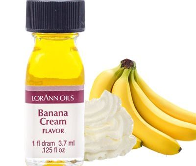 Lorann Oils Banana Cream Flavour 1 Dram 3.7ml For Sale