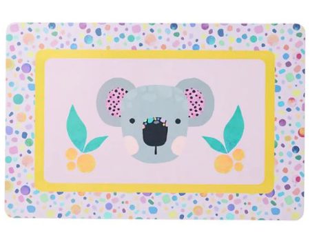 Maxwell & Williams Kasey Rainbow - Critters Reversible Placemat 43.5x28.5 - Pink on Sale