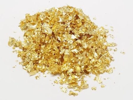 Over The Top Bling Gold Leaf Flakes 2g Online