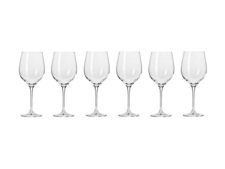 Krosno Harmony Wine Glass 450ml 6pc For Cheap