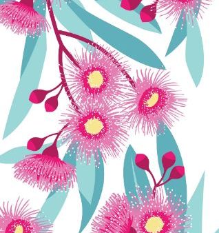 Allgifts Australia Tea Towels - Flowering Gum Fashion