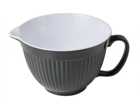 Zeal Melamine Mixing Bowl Jug 3l Dark Grey For Sale