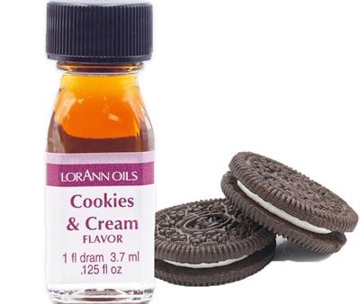 Lorann Oils Cookies & Cream Flavour 1 Dram 3.7ml Sale