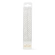 Cake & Candle Spiral Candles - Pearlised White Online