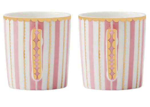 Maxwell & Williams Teas & C s - Regency Demi Cup & Saucer 100ml Set Of 2 - Pink Online Hot Sale