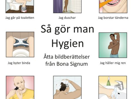 Så gör man - hygien, en ask med åtta bildberättelser Online Sale