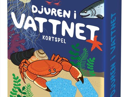 Djuren i vattnet kortspel Fashion