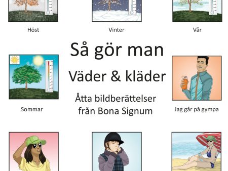 Så gör man - väder och kläder, en ask med åtta bildberättelser Online