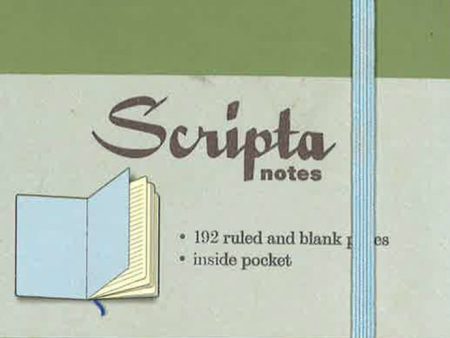 Scripta Notes: Green (Small) on Sale