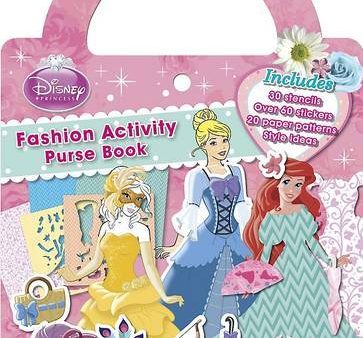 Disney Princess Fashion Activity Purse Book For Sale