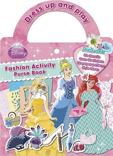 Disney Princess Fashion Activity Purse Book For Sale