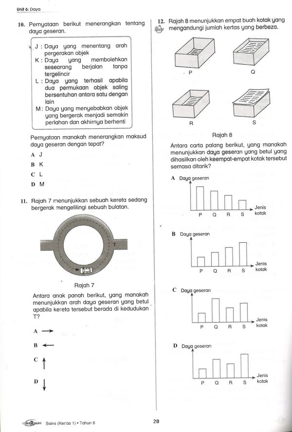 Kunci A Sains Thn 6 (Kertas 1) Hot on Sale